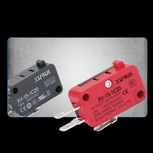 UL TÜV CE genehmigt pin plunger typ mikroschalter 250v mini micro schalter
