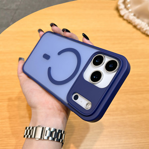 Coques de téléphone à anneau magnétique givré mat à prix abordable pour <span class=keywords><strong>iPhone</strong></span> 17 Pro Max 16 15 14 13 12 Pro – Coque arrière - Product Image 2