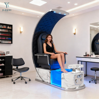 Chaise de pédicure spa pour salon de manucure la plus populaire, chaise de massage des pieds, chaise de pédicure de luxe moderne