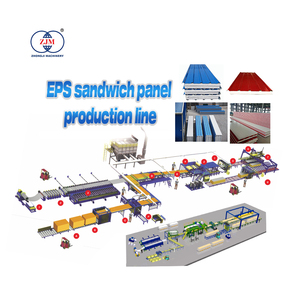 Hoàn toàn chứng nhận SP-5 <span class=keywords><strong>EPS</strong></span> bánh sandwich bảng điều chỉnh dây chuyền sản xuất - Product Image 1