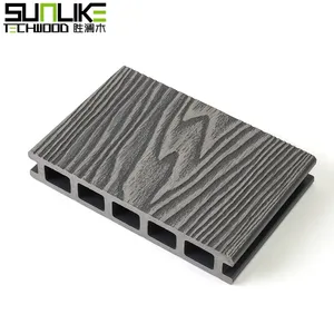 Decking Bambus Outdoor Decking Garten fliesen Outdoor Grooved Terrace Bambus Decking Boden