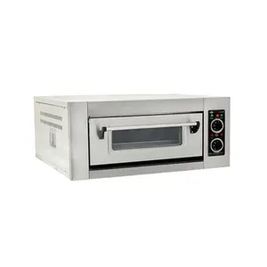 Forno de cozinha com convecção a gás ou elétrica, mini forno de aço inoxidável inteligente para pão e bolo, forno de pizza portátil de convecção de mesa única