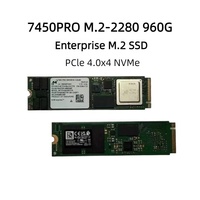 SSD Internal Original Pulled 7450 PRO M.2 2280 PCIe 4.0 NVMe Enterprise MTFDKCC7T6TFR untuk Server Pusat Data