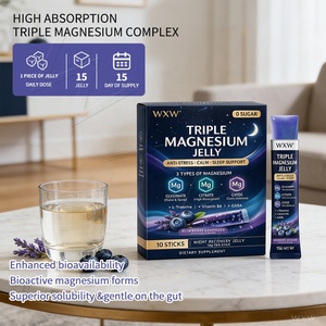 Complejo Triple <span class=keywords><strong>de</strong></span> <span class=keywords><strong>Magnesio</strong></span> Personalizable al por Mayor con Arándanos y Lavanda para Relajación Muscular y Sueño Reparador - Product Image 5