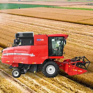 Toptan yüksek kalite yüksek verimli buğday ve pirinç hasat harman makinesi