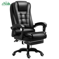 Fauteuil de direction pivotant en cuir PU de luxe, design moderne Wayon, vente en gros de meubles de bureau intérieurs