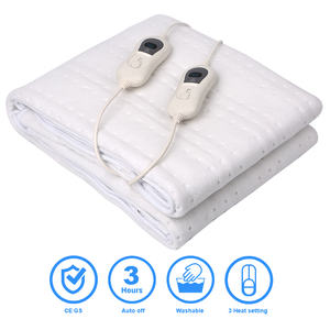 220V 160*140CM Heated Underblanket <strong>Dual</strong> <strong>Controller</strong> Twin Bed <strong>Double</strong> <strong>Electric</strong> Under <strong>Blanket</strong> - Product Image 3