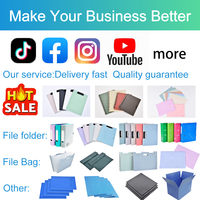 Bolsa de Documentos Transparente con Botón a Presión de Plástico Impermeable, Tamaño A4, Logotipo Personalizado, Multifuncional, Calidad Premium para Oficina