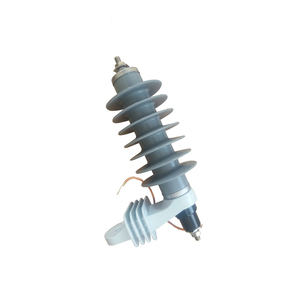 12KV 10KA Oxyde Métallique Polymère Parafoudre sans Lacunes Pour La Ligne De Distribution - Product Image 1