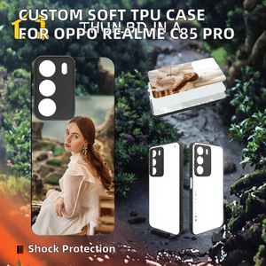 Custodia <span class=keywords><strong>per</strong></span> <span class=keywords><strong>telefono</strong></span> antiurto in TPU 2D con design sportivo e porta carte, personalizzabile, in silicone morbido, <span class=keywords><strong>per</strong></span> Oppo <span class=keywords><strong>Realme</strong></span> C85 Pro - Product Image 2
