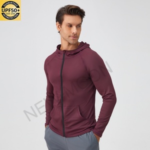 เสื้อแจ็คเก็ตกีฬาฤดูใบไม้ร่วงและฤดูหนาวของผู้ชายมีซิปสำหรับออกกำลังกายแขนยาวแห้งเร็วเสื้อแจ็คเก็ตฝึกซ้อมวิ่งออกกำลังกาย - Product Image 3