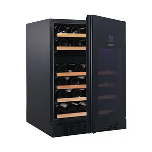Vinopro 46 Flaschen 135 L Weinkühlschrank intelligenter Weinkühlschrank Kompressor Doppelzone Weinkühlschrank für Haushalt