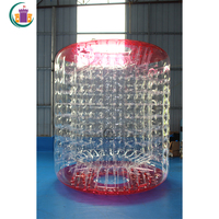 Boule d'eau gonflable géante, rouleau à bulle gonflable personnalisé, Tube flottant, Zorb pour jeux de parc aquatique, 2.7mL, livraison gratuite