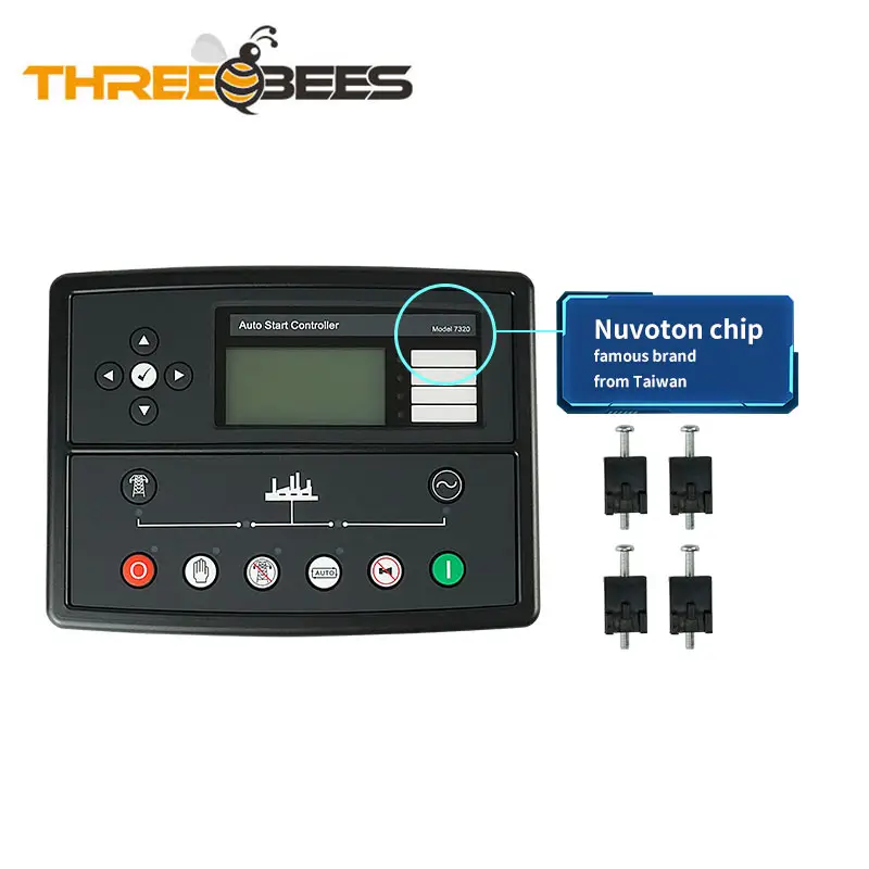 Deep Sea Genset Auto Start Controller AMF DSE7320 MKII Generator ATS Controller DSE 7320 Interface Control Module Unit