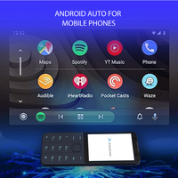 Negro 4GB + 64GB Smartphones MTK 6761 TIQ MINI M5S Pantalla táctil Botón del teléfono Teléfono Android