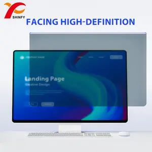 24 Inch Computer Acrylic Monitor Hanging Screen Protector With High Transparency Privacy Film