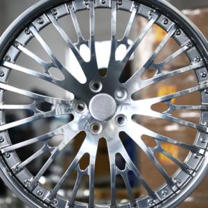 Jantes forgées 2 pièces 19 20 22 24 26 pouces 5x114.3 5x120 à déport profond avec lèvre polie compatibles GTR R35 <span class=keywords><strong>Nissan</strong></span> <span class=keywords><strong>Qashqai</strong></span> J11 370Z Kia K5 - Product Image 4