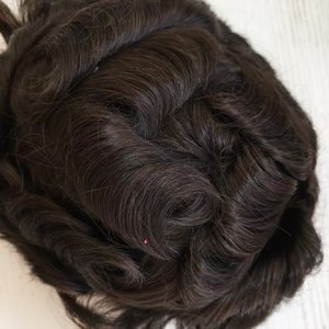 Prótesis Capilar Australiana <span class=keywords><strong>Mirage</strong></span> con Base de Encaje Francés Auténtico, Color Negro y Línea de Cabello Natural - Product Image 6