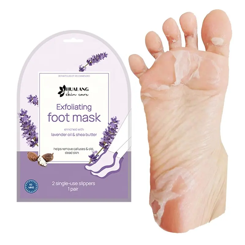 Großhandel Feuchtigkeit spendende Socken Fuß membran Feuchtigkeit spendende Lavendel glatte Haut Peeling Fuß peeling Fuß maske