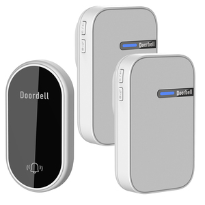 Timbre Inalámbrico Inteligente para el Hogar, Autoalimentado, Resistente al Agua, con 38 Melodías y Largo Alcance de Recepción - Product Image 1