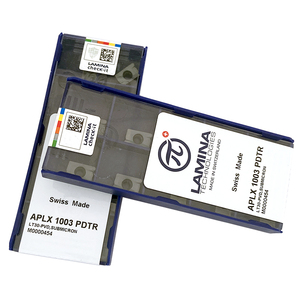 APLX1003 PDTR Insert en carbure de tungstène personnalisé Inserts de tournage pour outils de tour CNC - Product Image 1