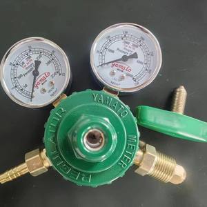 Manomètre de gaz à filetage externe YAMATO Style G5/8 pour régulateur de pression GPL, acétylène et argon, exporté au Vietnam et en Inde - Product Image 1