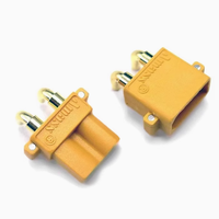 Conector de enchufe hembra macho XT30 PIN2 15A, conector hembra de 1/2 ", 1/2", 1/2"