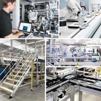 en aluminium établi poste de travail Table de travail multifonction industrielle extrudée Profilé en aluminium personnalisé