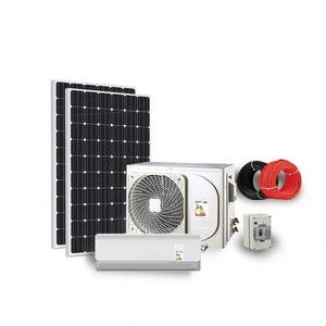 Climatiseur solaire hybride 9000-24000 BTU pour la maison, série 12000-18000 BTU pour les foyers, climatiseur solaire - Product Image 2