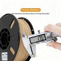 Filament WOOD PRINTROO pour impression grand format 1,75 mm, liaison stable sans décollage, pour enseignes et décorations extérieures style bois