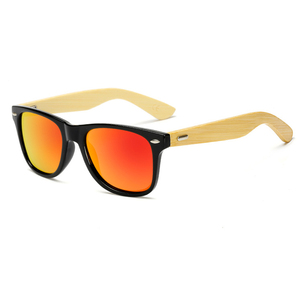 Occhiali da Sole in Bambù UV400 Unisex con Lenti Fotocromatiche e Montatura Italiana in PC alla <span class=keywords><strong>Moda</strong></span>, Polarizzati e Colorati - Product Image 3