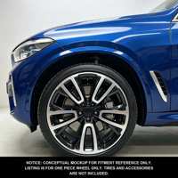 Sur mesure 12000T Forgé |   Norme DOT |   MOQ 4 Geruida S1-00220 18-24 Jantes multibranches noires usinées pour BMW X3 X5 X6