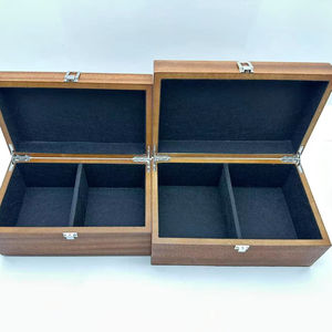 Scatola di immagazzinaggio di pezzi di <span class=keywords><strong>scacchi</strong></span> in legno massello di colore del cuore di pesco di alta qualità con tre dimensioni tra cui scegliere - Product Image 5