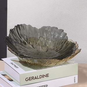 Plato de Servir Dulces con Forma de Flor de Acrílico, Nuevo, para Fiestas en Casa, Hotel, Plato para Aperitivos, Centro de Mesa, Tazón para Dulces, Plato para Frutas - Product Image 1