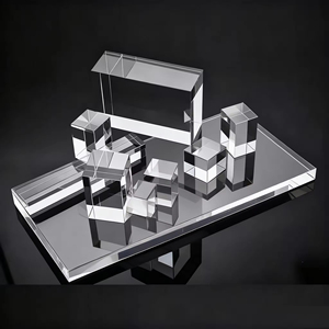 Hbl Bán Buôn Thương Hiệu Tùy Chỉnh Logo Trong Suốt K9 Pha Lê Cube 3D Laser Trống Pha Lê Cube Cho Quà Tặng Doanh Nghiệp - Product Image 4