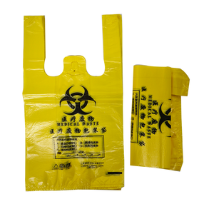 Yellow Biohazard <b>Waste</b> <b>Bag</b> Disposal Banner Printed Plastic Warning Sign for <b>Clinic</b> Hospital Medical Handling medical <b>waste</b> <b>bag</b> - Product Image 1