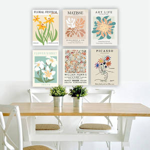 Impressions sur toile modernes <span class=keywords><strong>Matisse</strong></span> Picasso, grandes impressions sur toile abstraites, fleurs, art mural, affiche, impression sur toile - Product Image 5