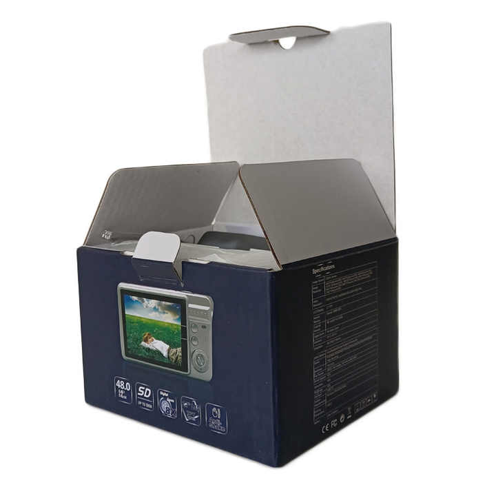 Custom Design Large Size Rigid Corrugated Printing Cardboard Box Camera ...