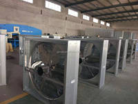 Ventilateurs industriels de tailles variables à fixation murale pour l'élevage avicole et les serres, extracteurs de chaleur pour usines, excellent fournisseur