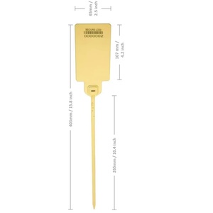 Hot Sale Logi XL Plastic <b>Seal</b> for Courier Bags Tamper Evident Security <b>Seal</b> for Parcel Packaging and Logistics Bulk Supplier - Product Image 1