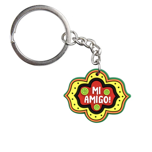 2025 Tùy Chỉnh Mềm PVC Keychain Sa Mạc Cao Bồi Cậu Bé Cô Gái Keychain Quà Lưu Niệm Snack Thực Phẩm Keychain - Product Image 4