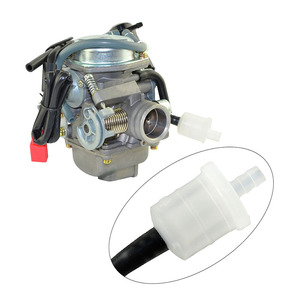 Phụ Tùng Xe Máy Bộ Chế Hòa Khí & Ống Dầu Đỏ & Bộ Lọc Xăng Cho Xe Tay Ga 4 Thì GY6 125cc 150cc ATV <span class=keywords><strong>Go</strong></span> <span class=keywords><strong>Karts</strong></span> Mới - Product Image 6