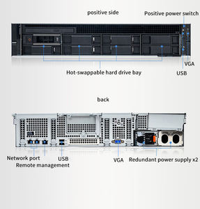 Serveur d'entreprise D-ell <span class=keywords><strong>PowerEdge</strong></span> R750xs neuf, avec <span class=keywords><strong>IDRAC</strong></span>, 8 baies de disques 3,5 pouces, Barebone, personnalisable, prend en charge le double processeur Xeon - Product Image 5