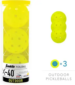 Alta qualidade logotipo personalizado plástico pickleball ball ball à venda