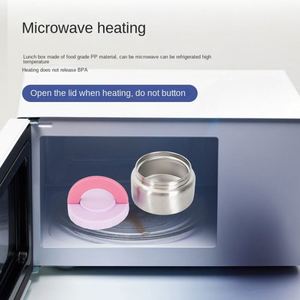 High Quality Double Wall 304 Stainless Steel Leak-Proof Dishwasher-Safe Food Container Keeps Hot Soup Cup & Lunch <b>Box</b> Handle - Product Image 5