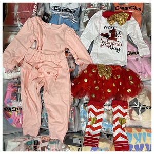 Fardos de Ropa Usada, Ropa Infantil Nueva de Marca, Proveedor Original en Línea, Ropa de Niña, Ropa de Alta Calidad para Niños - Product Image 1