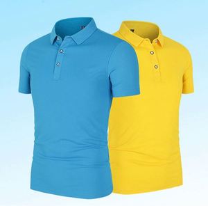 Design Promotional Basic Light 100% Polyester Youth for Polo Shirt 220G Knitted Fabric Customisable Long Autumn T-Shirt with Po - Product Image 5