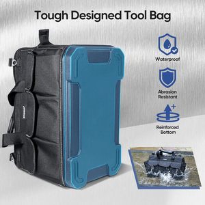 Free sample Personalized Factory Direct Wholesale Long-Lasting Large Compartment Waist Tool Belt Bag for Electricians - Product Image 3