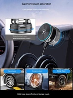 Untuk 22 Mobil, Dudukan Pengisi Daya Nirkabel Magnetik 25W, Pemasangan dengan Suction Cup di Dashboard untuk Kaca Depan dan Meja, Pabrik Kustom