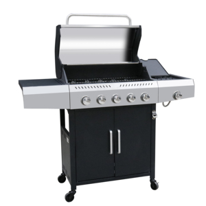 <span class=keywords><strong>Barbecue</strong></span> à <span class=keywords><strong>gaz</strong></span> professionnel en acier inoxydable 5 + 1 brûleur <span class=keywords><strong>Barbecue</strong></span> gril à <span class=keywords><strong>gaz</strong></span> pour la cuisine en plein air - Product Image 2